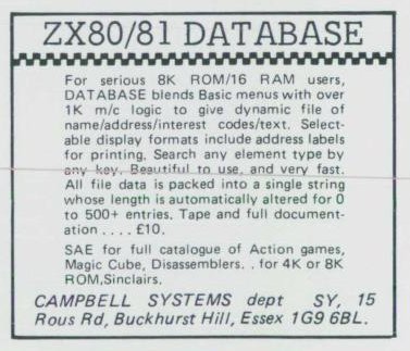 ZX80/81 Database