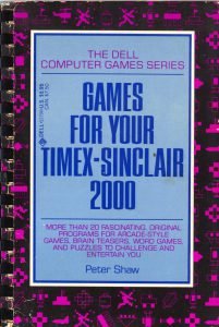 Games for your Timex-Sinclair 2000