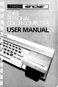 Timex Sinclair 2068 Personal Color Computer User Manual