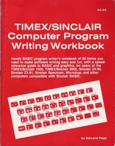 Timex/Sinclair Computer Program Writing Workbook