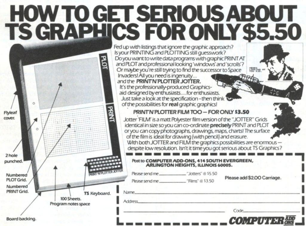 Print’N’Plotter Jotter