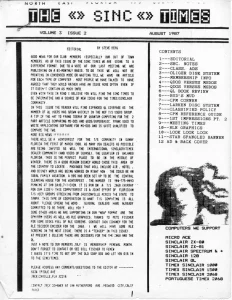 The Sinc Times v3 n2