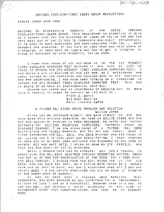 ISTUG June 1986 Sample Issue