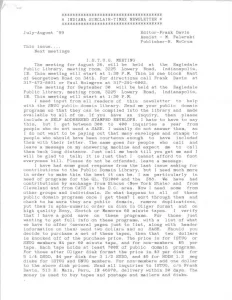 ISTUG Newsletter Jul-Aug 1989