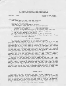 ISTUG Newsletter Nov-Dec 1990