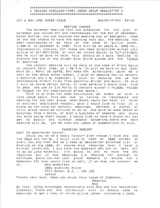 ISTUG Newsletter Oct-Nov 1987