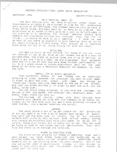 ISTUG Newsletter Sept 1986