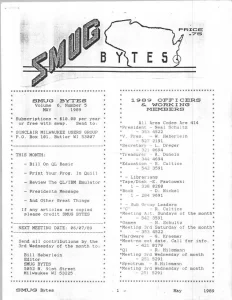 SMUG Bytes v6 n5