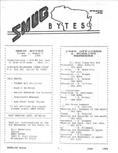 SMUG Bytes v6 n6