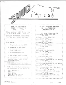 SMUG Bytes v7 n6