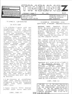 TimeLinez v2 n5 May 1984