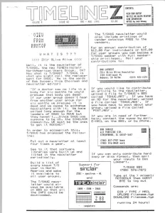 TimeLinez v9 n2 May-Aug 1991