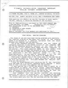 Timex Sinclair Users Group Mile High Chapter Nov-Dec 1987