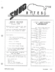 SMUG Bytes v7 n11