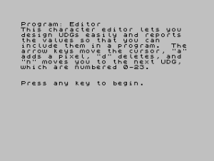 Character Editor Character Editor