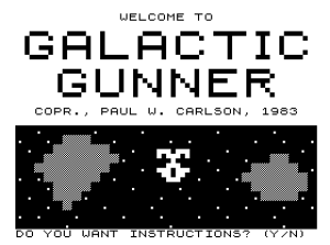 Galactic Gunner