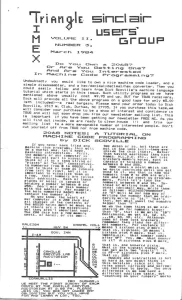Triangle Sinclair Users Group v2 n3