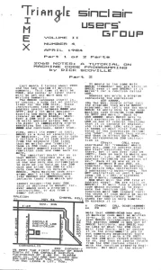 Triangle Sinclair Users Group v2 n4 pt1