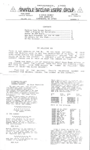 Triangle Sinclair Users Group v3 n3
