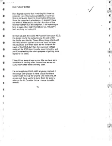 2068 LOAD Notes