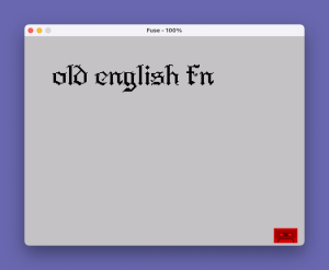 Old English Fonts