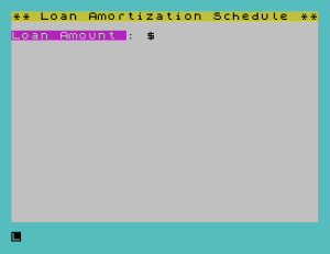 Loan Amortization 2068