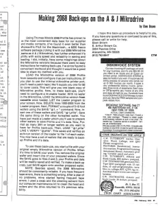 Making 2068 Back-ups on the A&J Microdrive