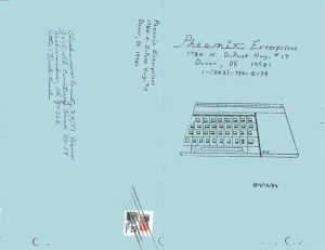 Pheonix Enterprises flyer