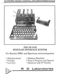 RD Labs RD 8100 brochure