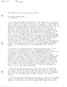 Tom Woods NVRAM Board