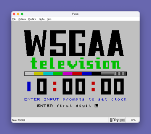 W5GAA Clock