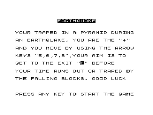 Earthquake