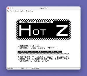 Hot Z II 16k v2.11