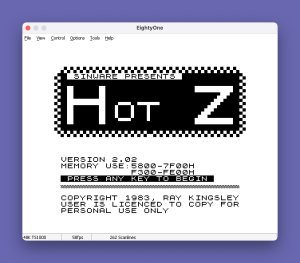 Hot Z II 64K v2.02