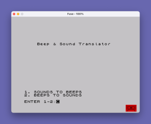 BEEP & SOUND Translator