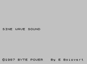 2 Voice Beep Example 2 Voice Beep Example