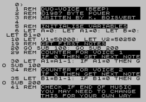 Duo-Voice (Beep) Duo-Voice (Beep)